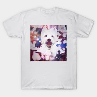 Galaxy dog T-Shirt